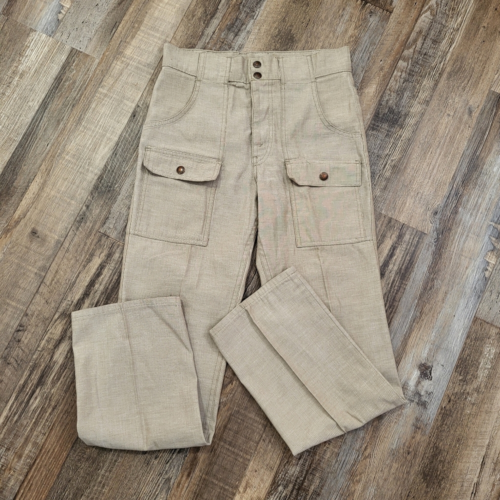 Levi’s Sta-Prest Vintage 60s 70s Gold Tab Pants High Rise 28